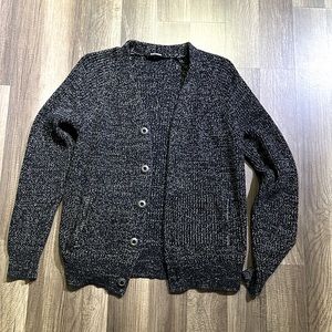 Express Collegiate Cardigan Sweater Small